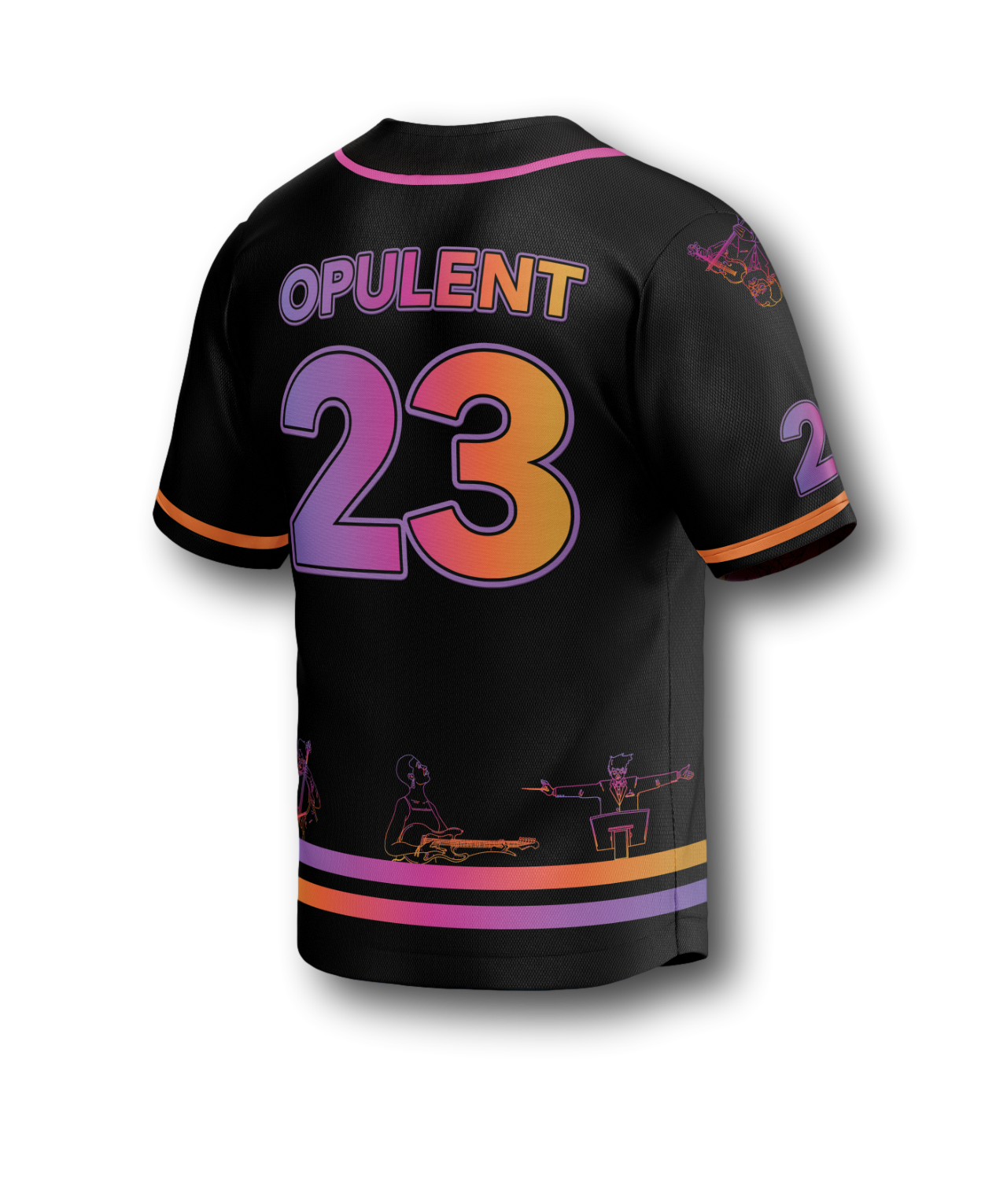 OPIUO LE BASEBALL JERSEY