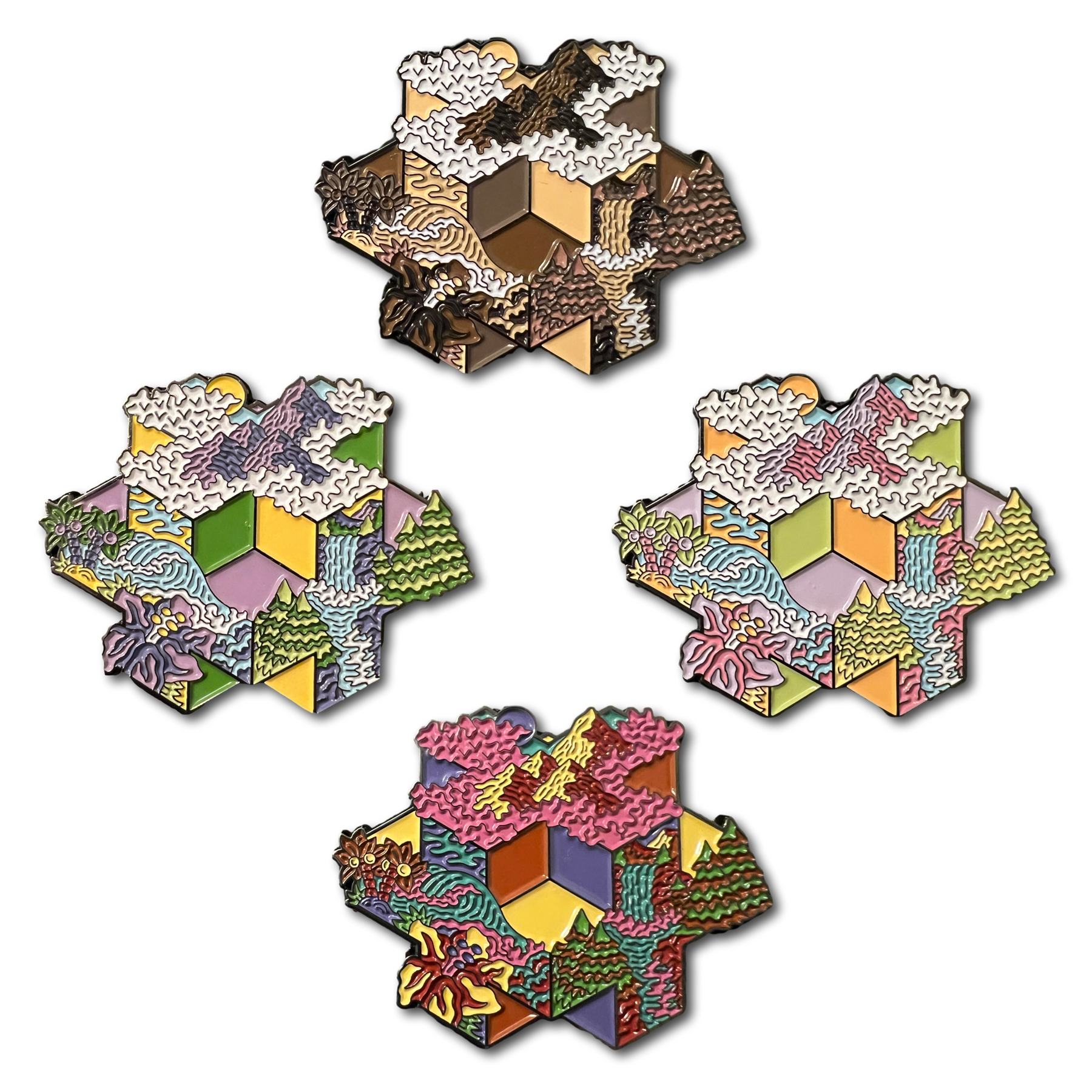 Nature 808 Cube Pin (Elev808 x Novakane)