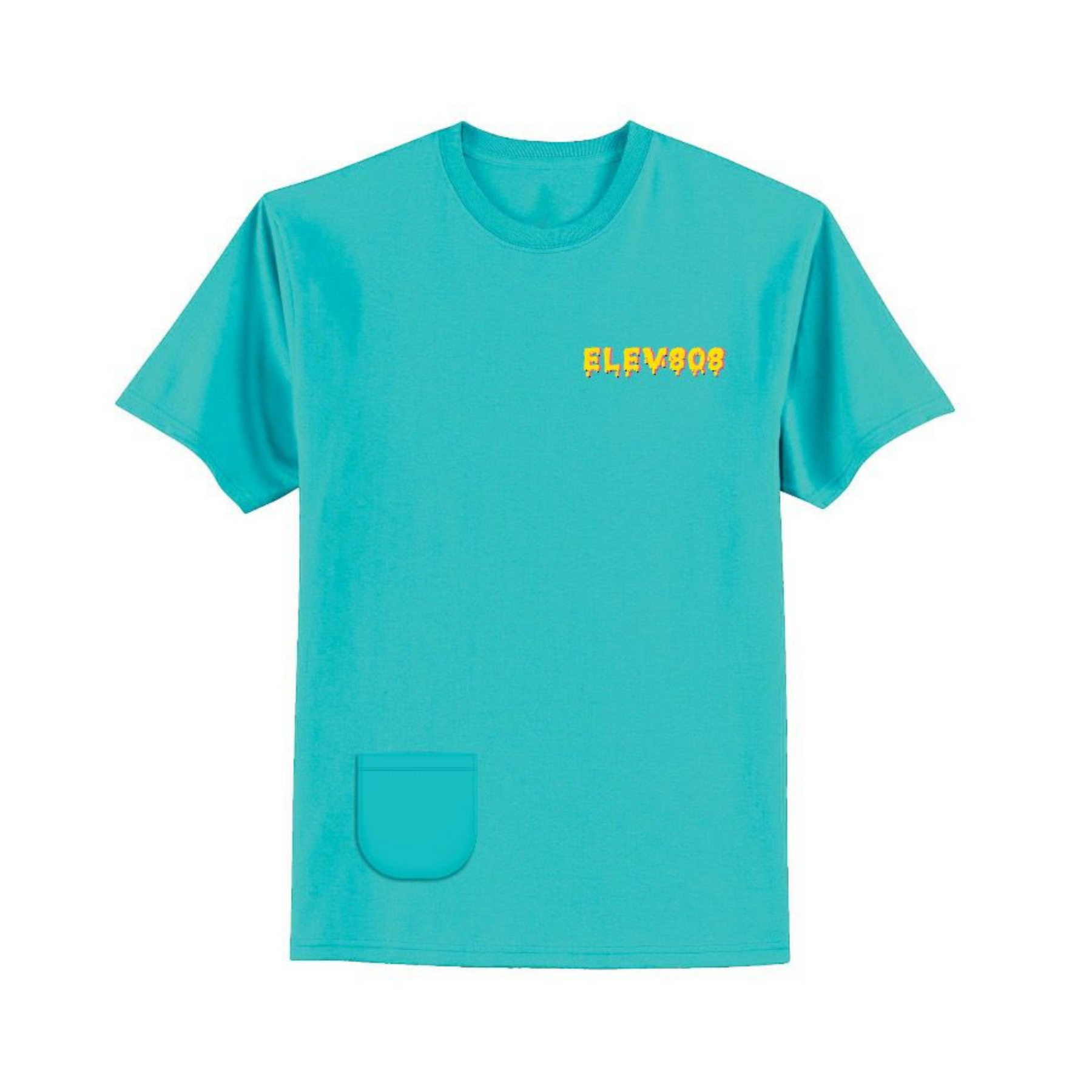 808 Teal Ice Cream Drip Shirt (pre-sale)