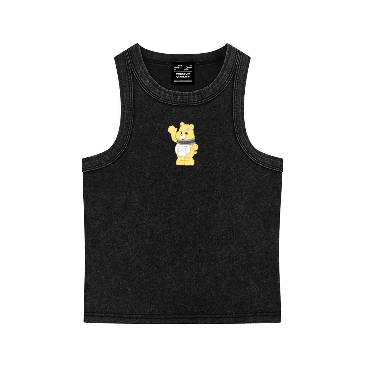 Neck Breaker Bear Tank Top