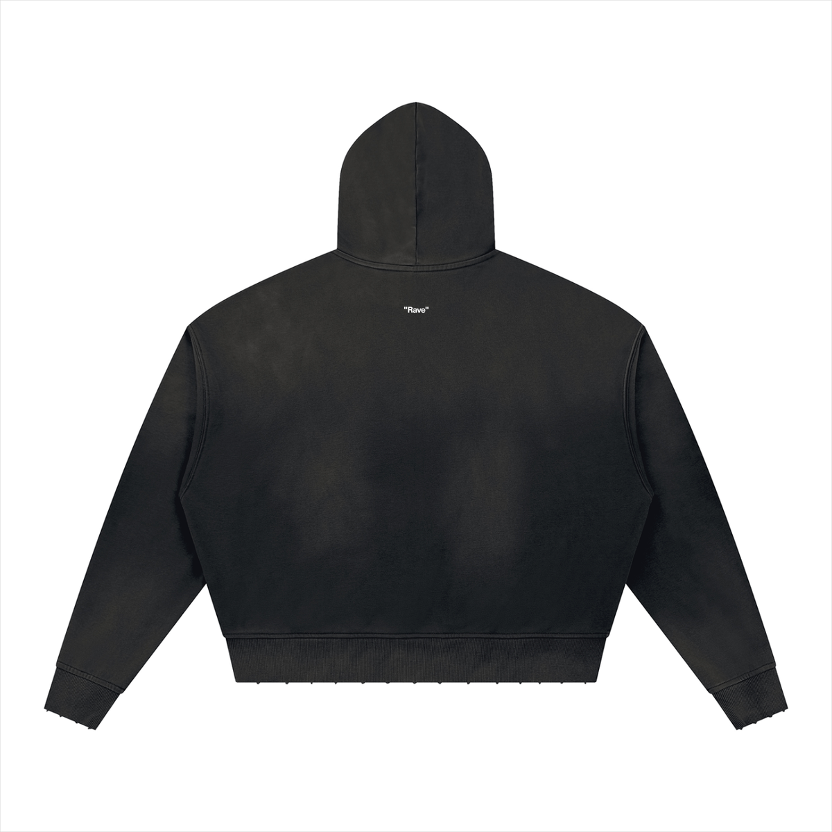 "Rave" Distressed Premium Hoodie