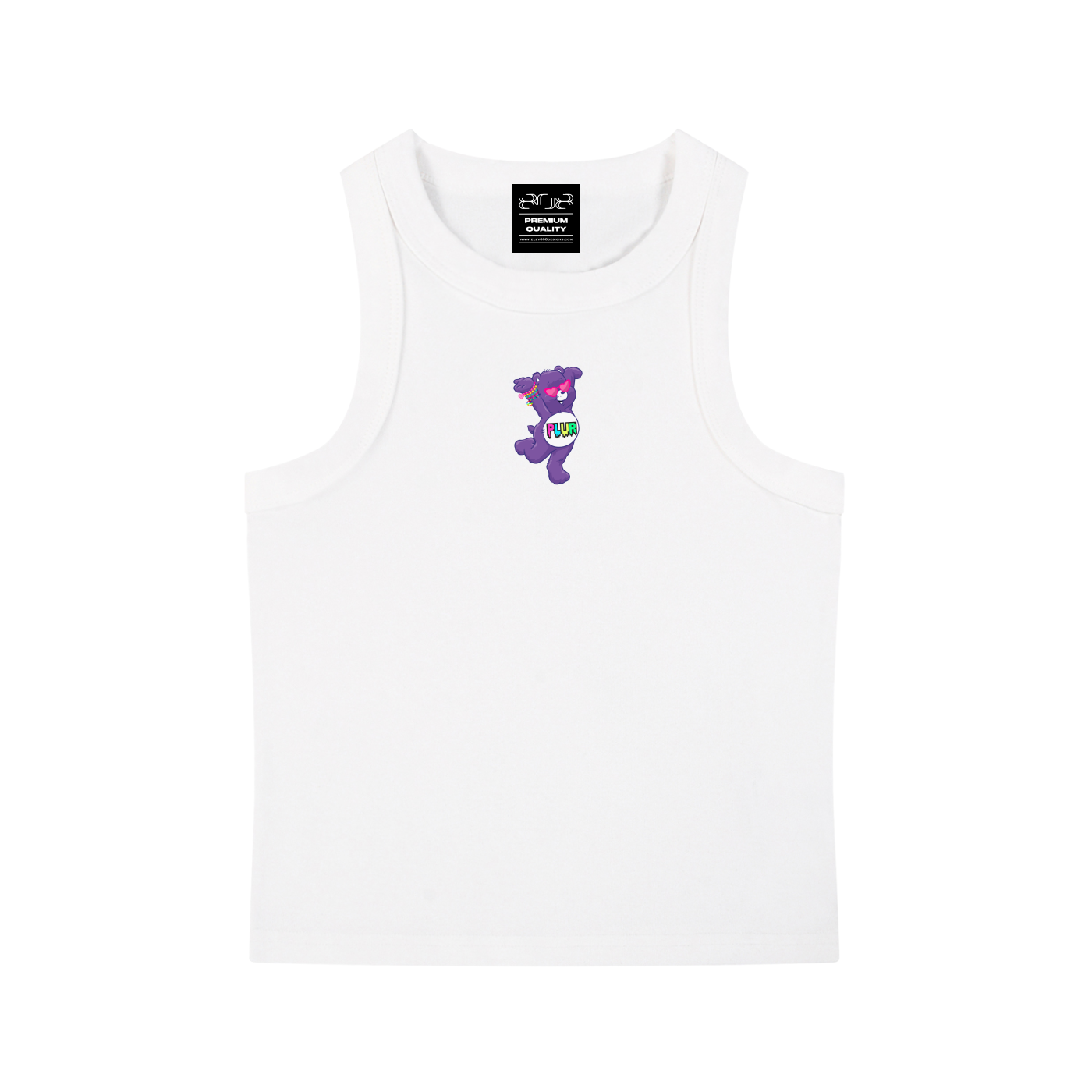 PLUR Bear Tank Top
