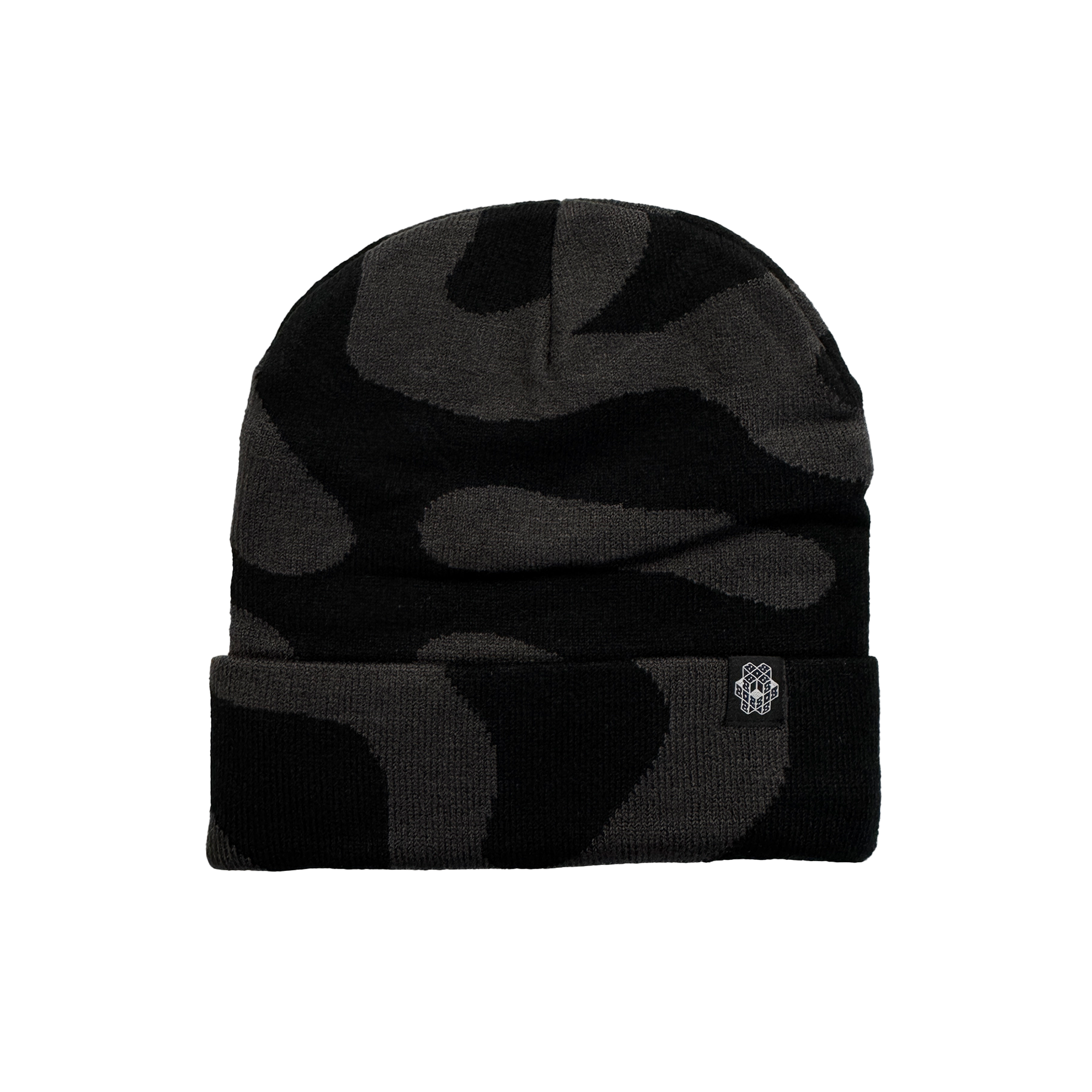 808 Black Trippy Beanie