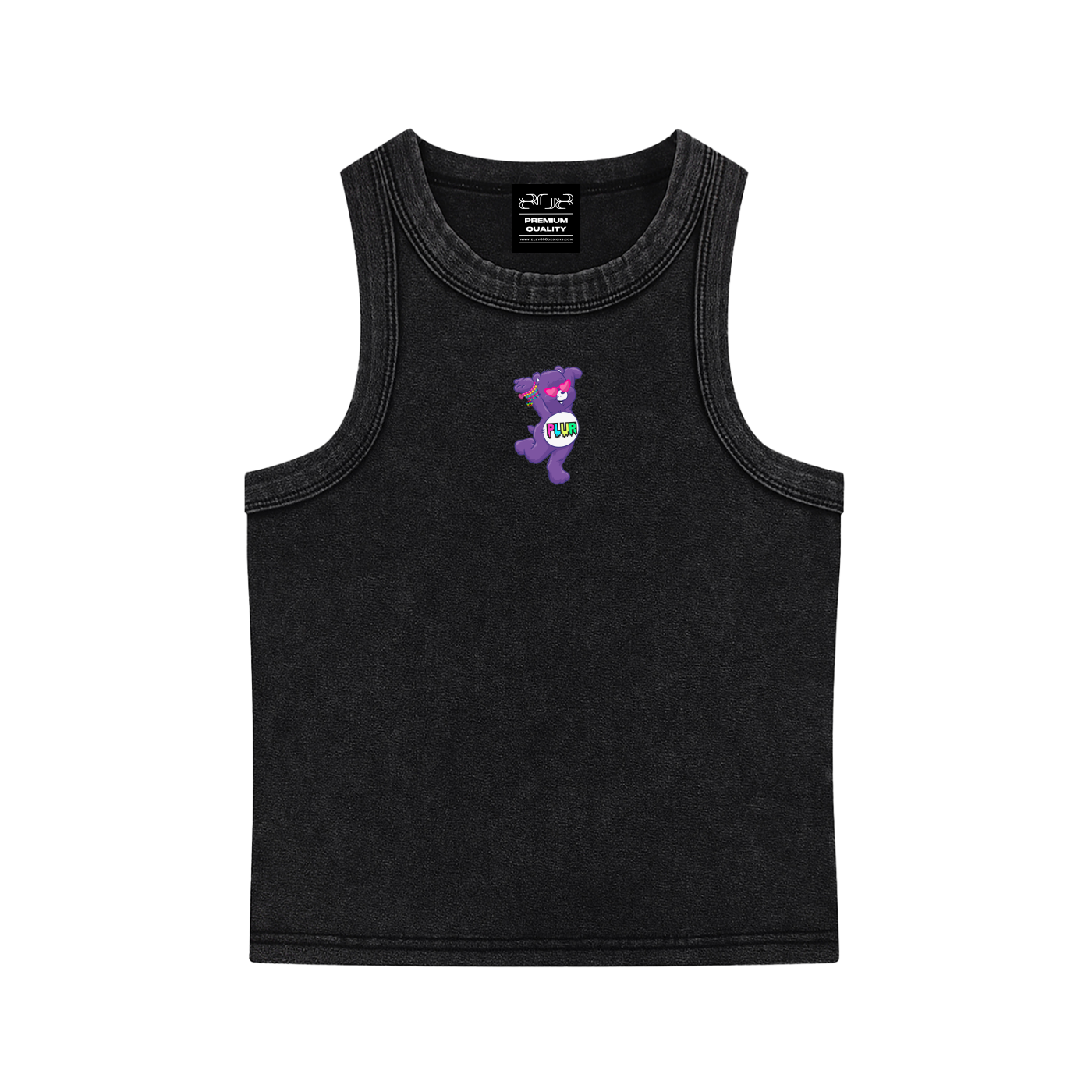 PLUR Bear Tank Top