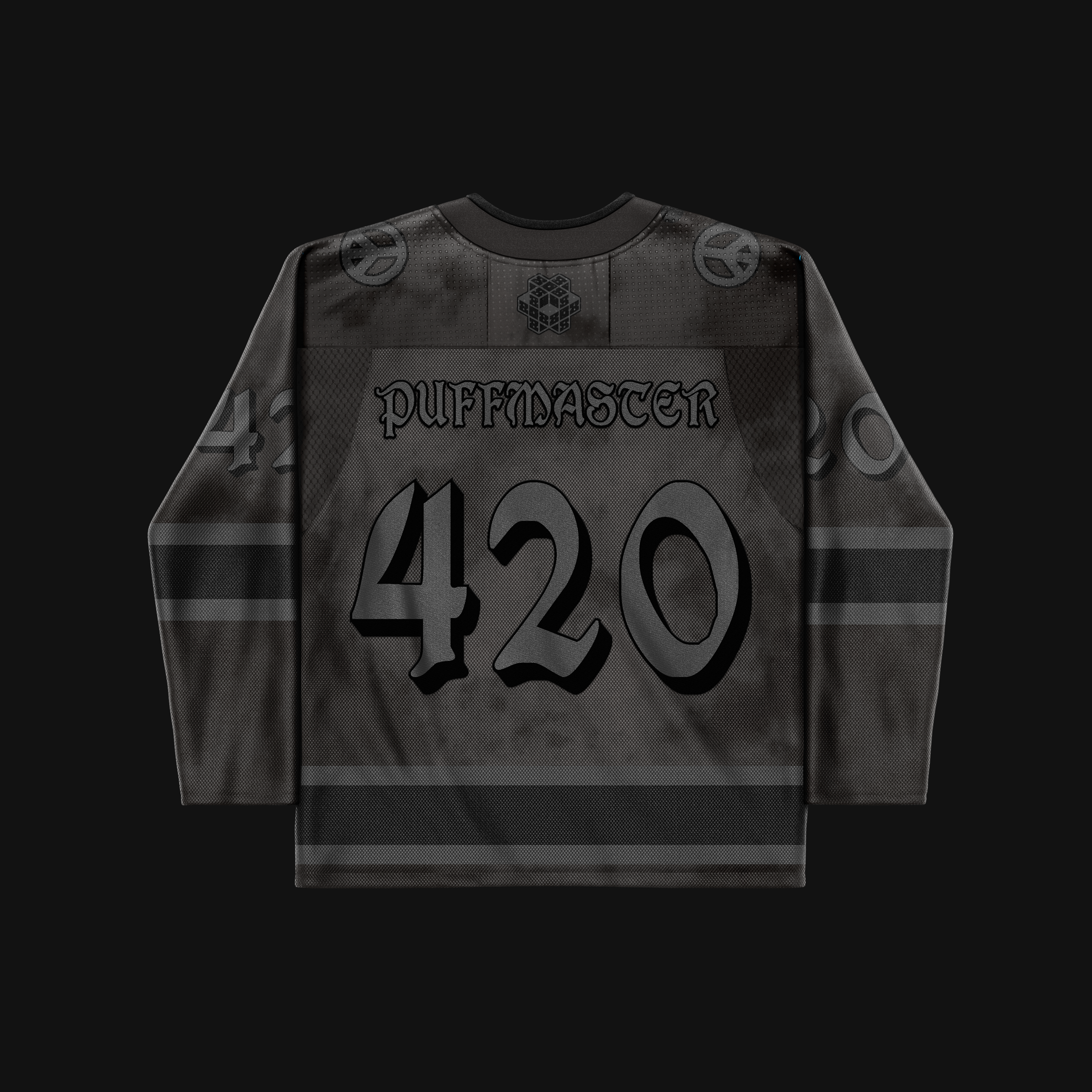 808 FIRST CLASS: Puffmasters Hockey, Triple Black - LE 10