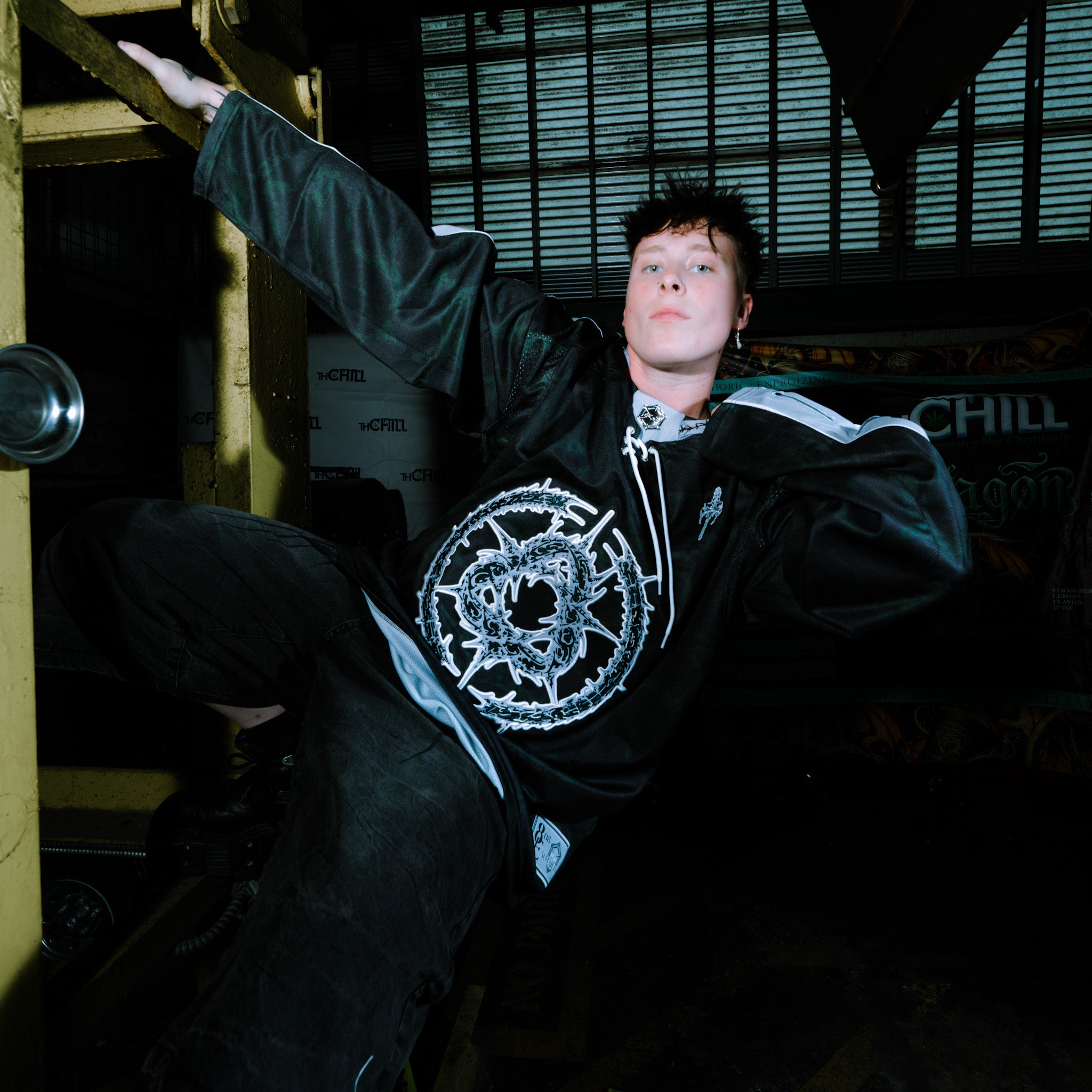 CRUCIFIXED FOR LIFE HOCKEY