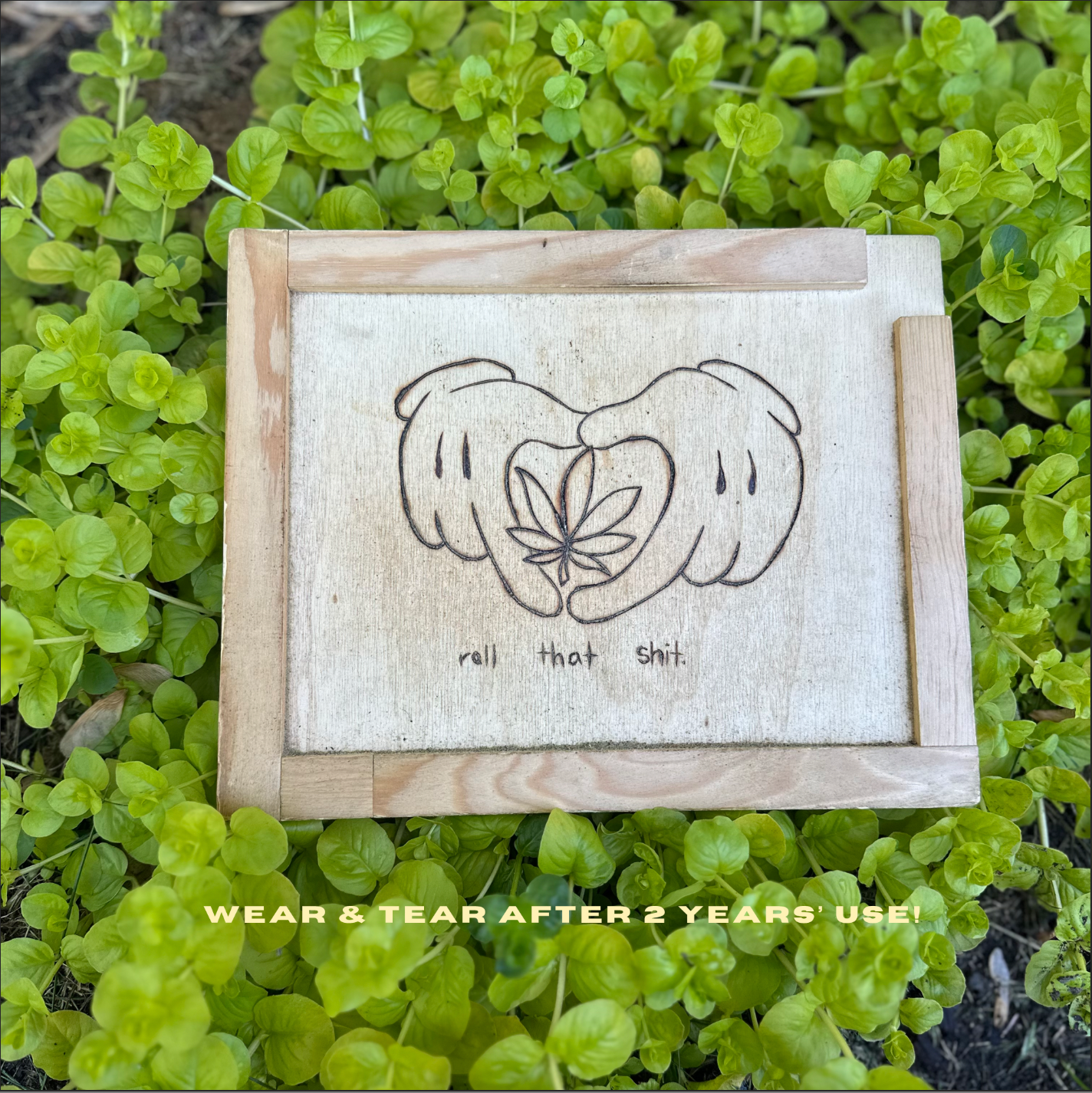 A.M. ART MART Custom Burned Rolling Trays