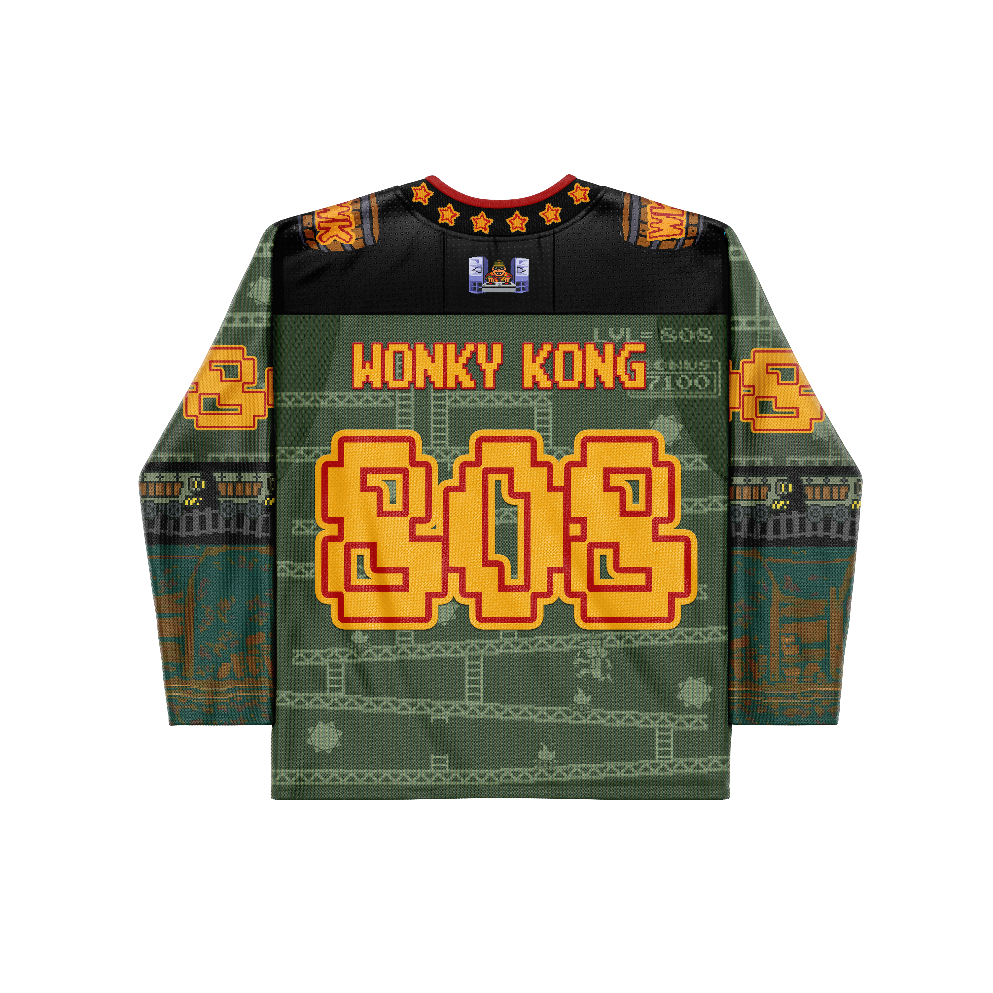FIRST CLASS Wonky Kong Hockey; Barrel Black 8-Bit Edition - LE 25