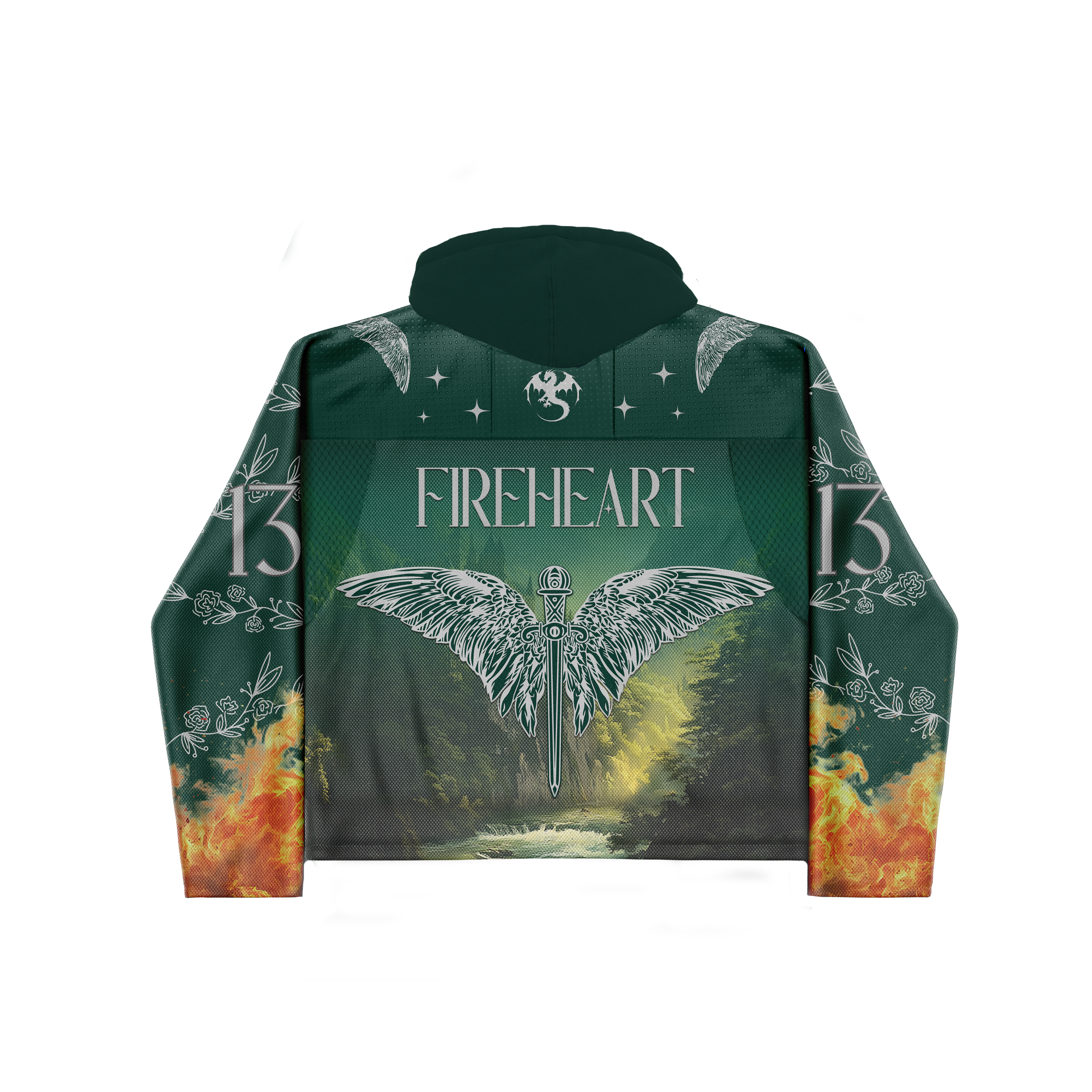 Kingsflame Crop Hooded Hockey - LE 25