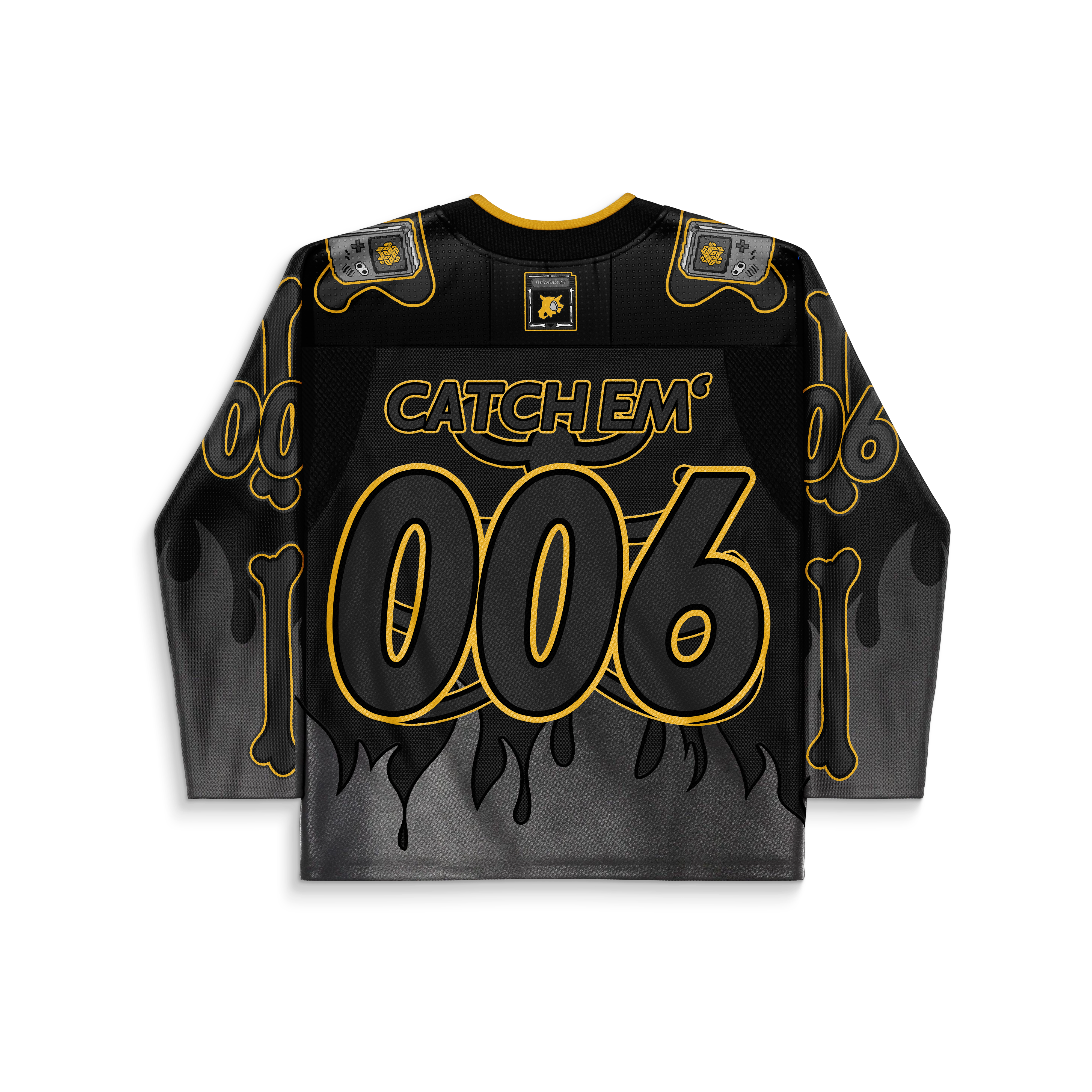 808 FIRST CLASS: Skelezard Hockey: Grimly Gold Edition - LE 25