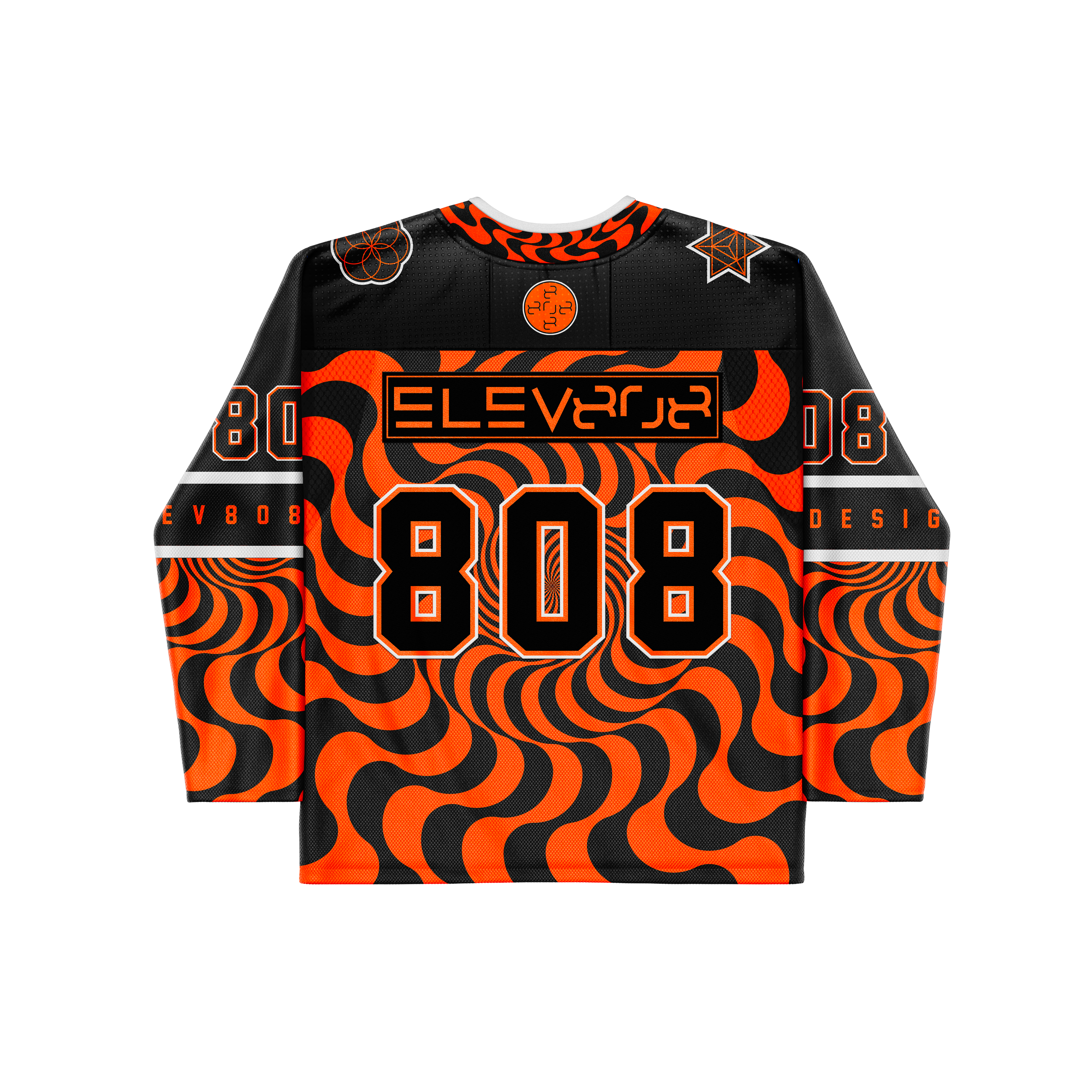 Orange Trippy Hockey - LE 50