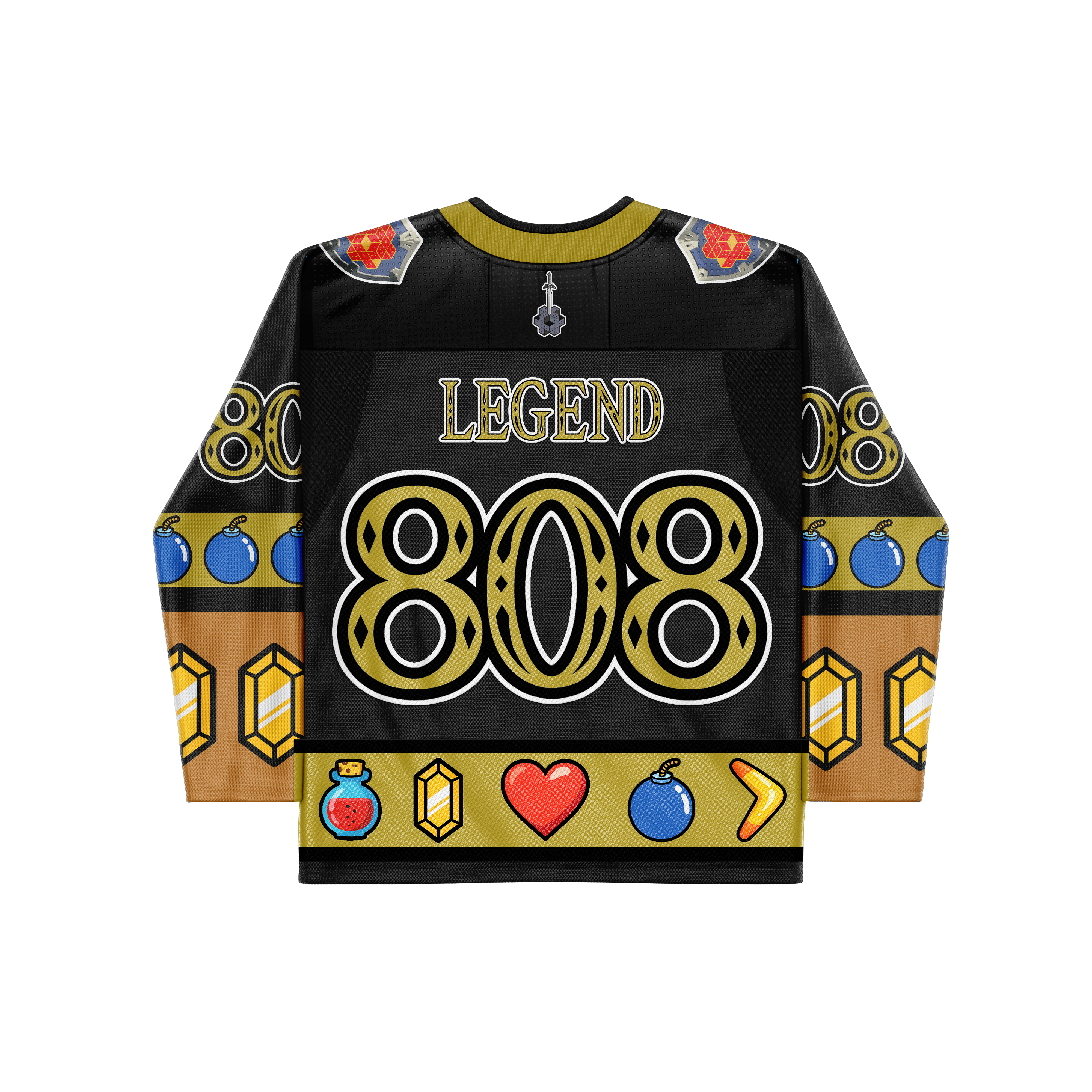 【HOCKEY】 RAGLAN CREW YELLOW Erie Golden Blades Hockey Apparel, Erie, PA. | Prep Sportswear