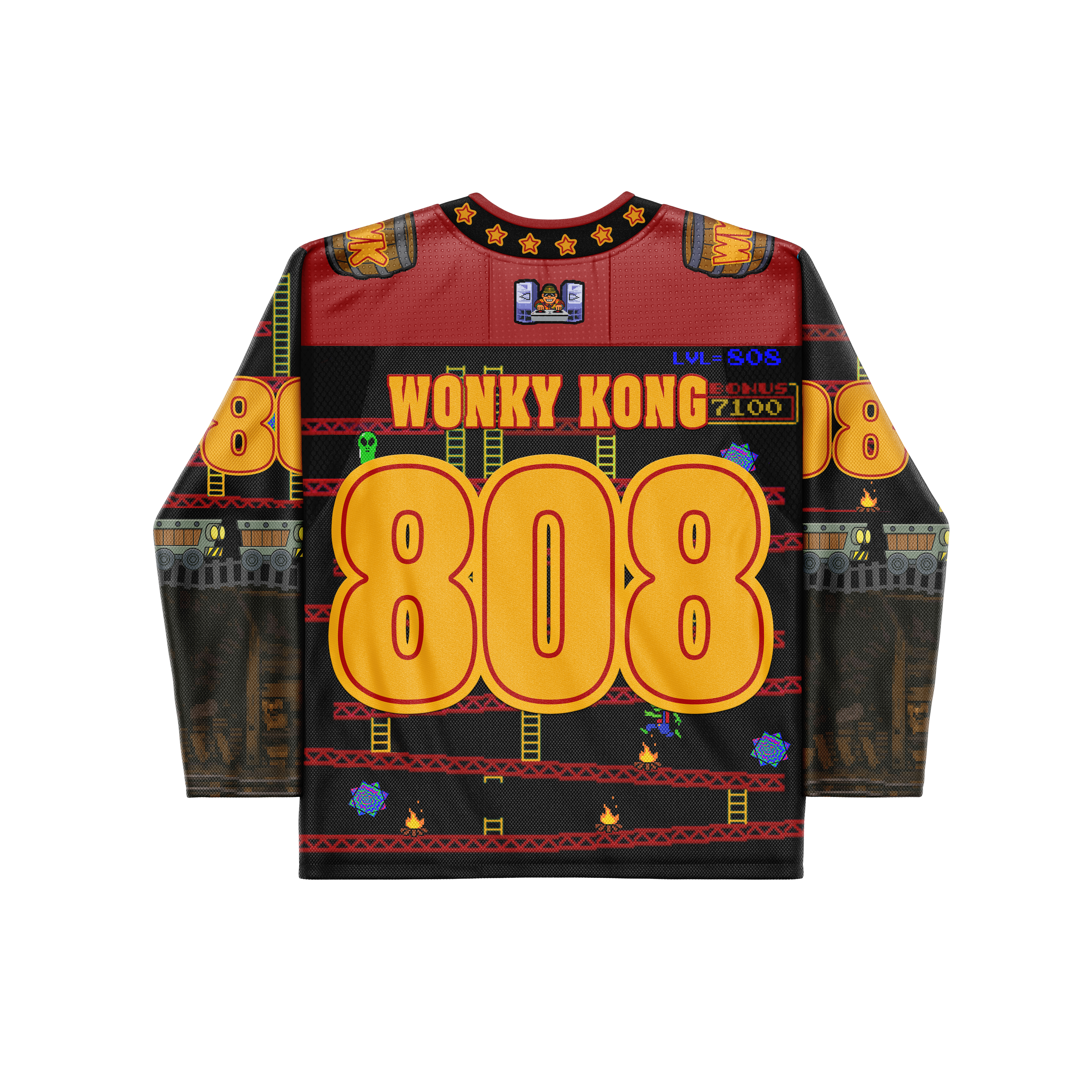 Wonky Kong Hockey; Rickety Red Edition - LE 100 Total
