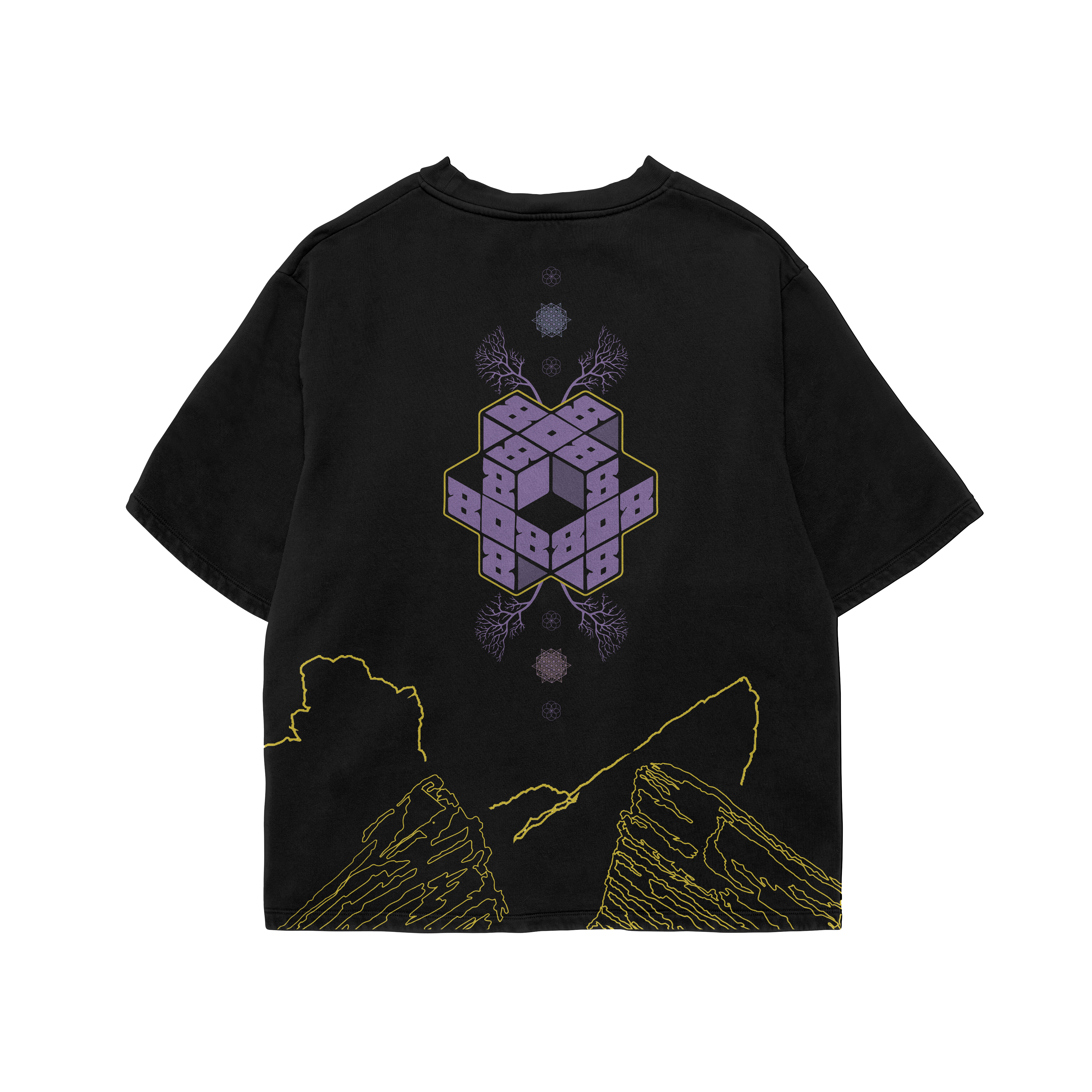 808 Purple & Gold Red Rocks Tee (Preorder)
