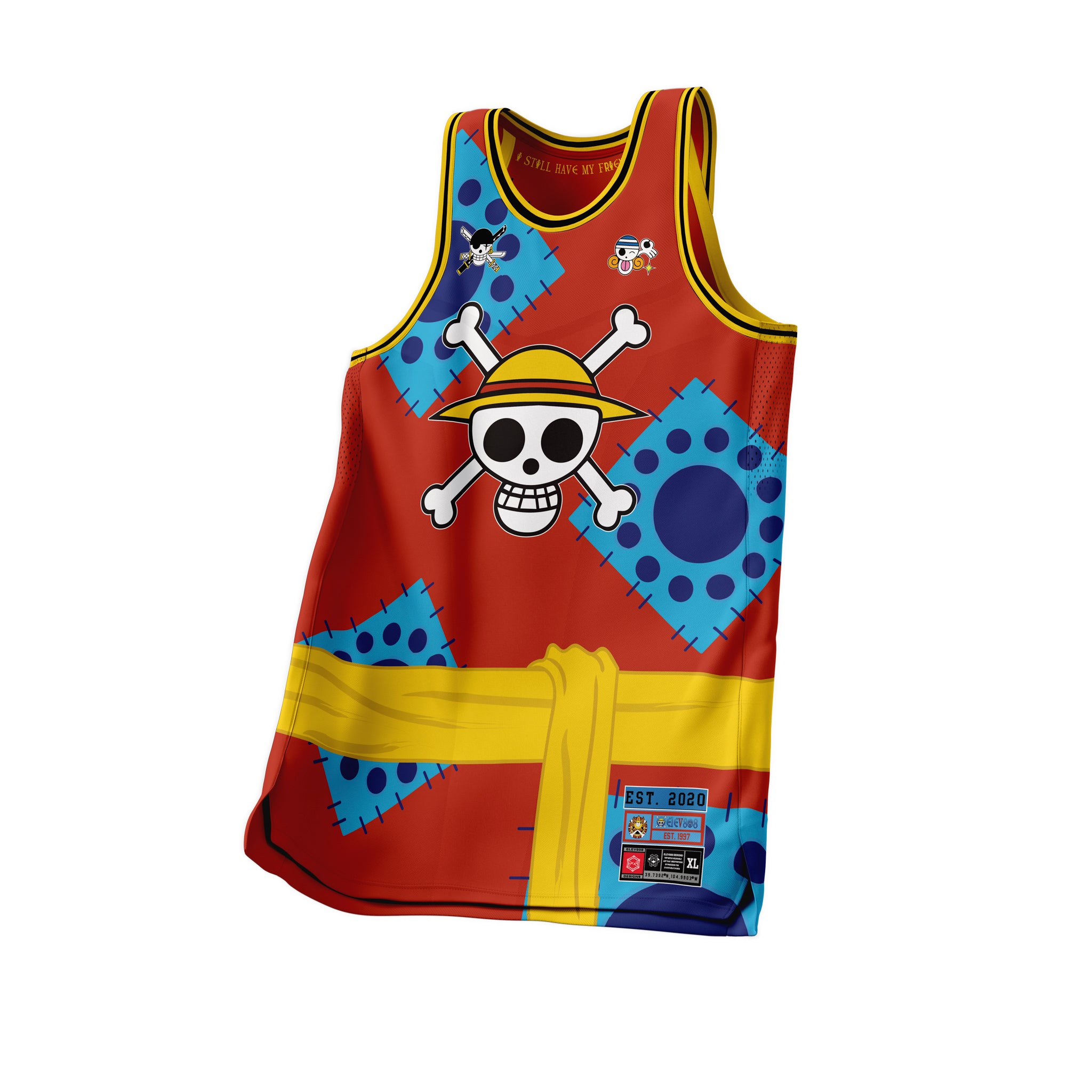 Straw Hats Pirates Basketball - LE 50