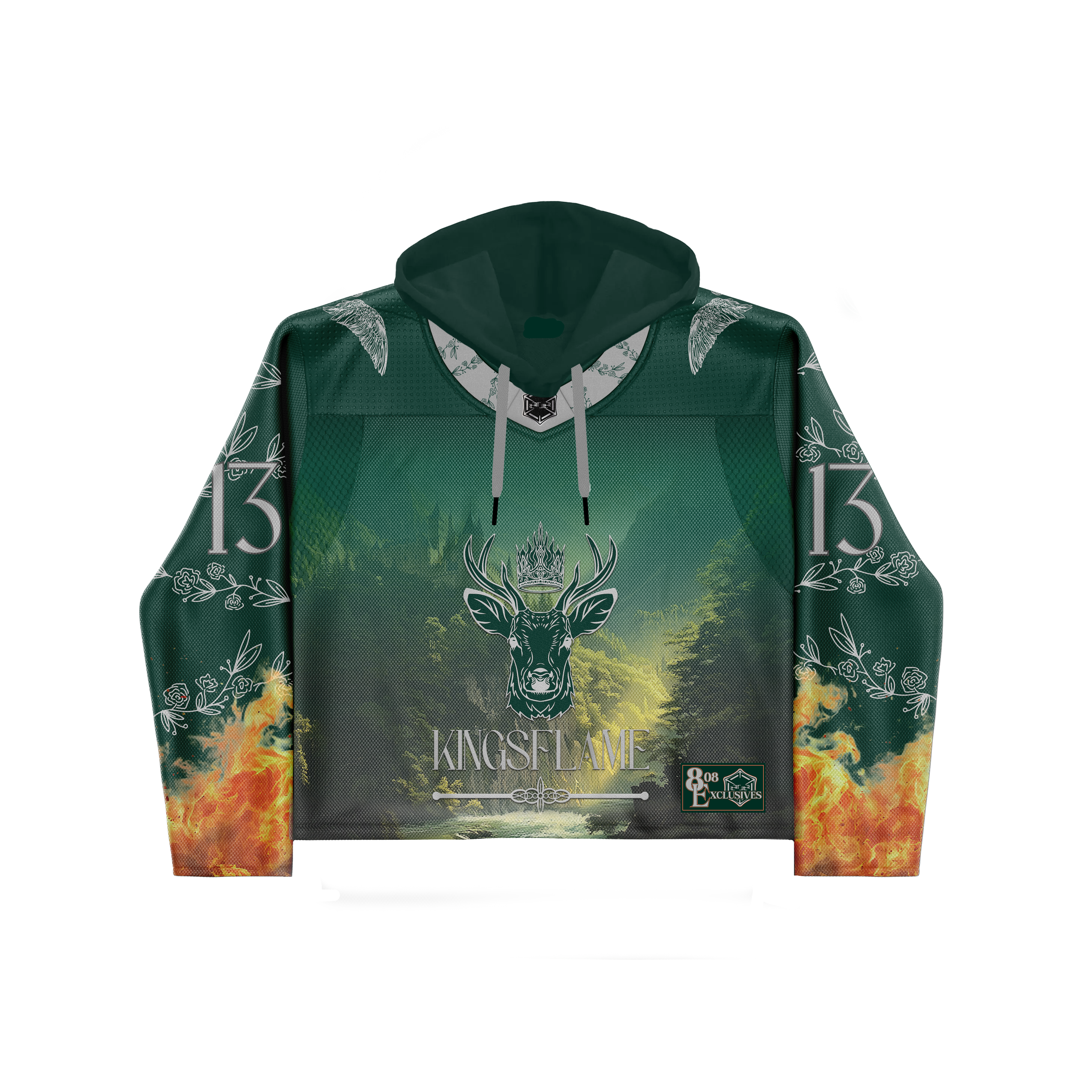 Kingsflame Crop Hooded Hockey - LE 25
