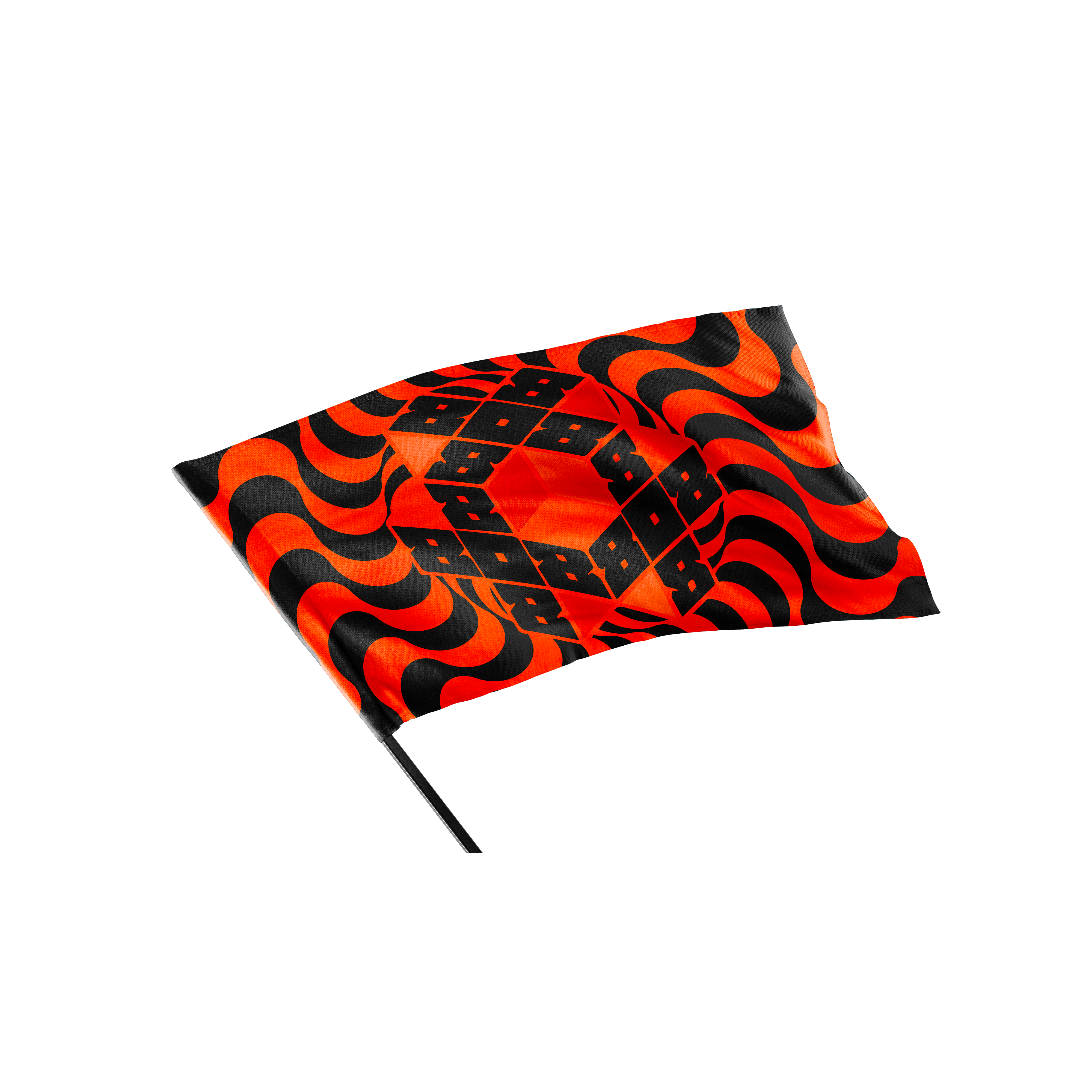 Orange Trippy Flag (Open Pre-order)