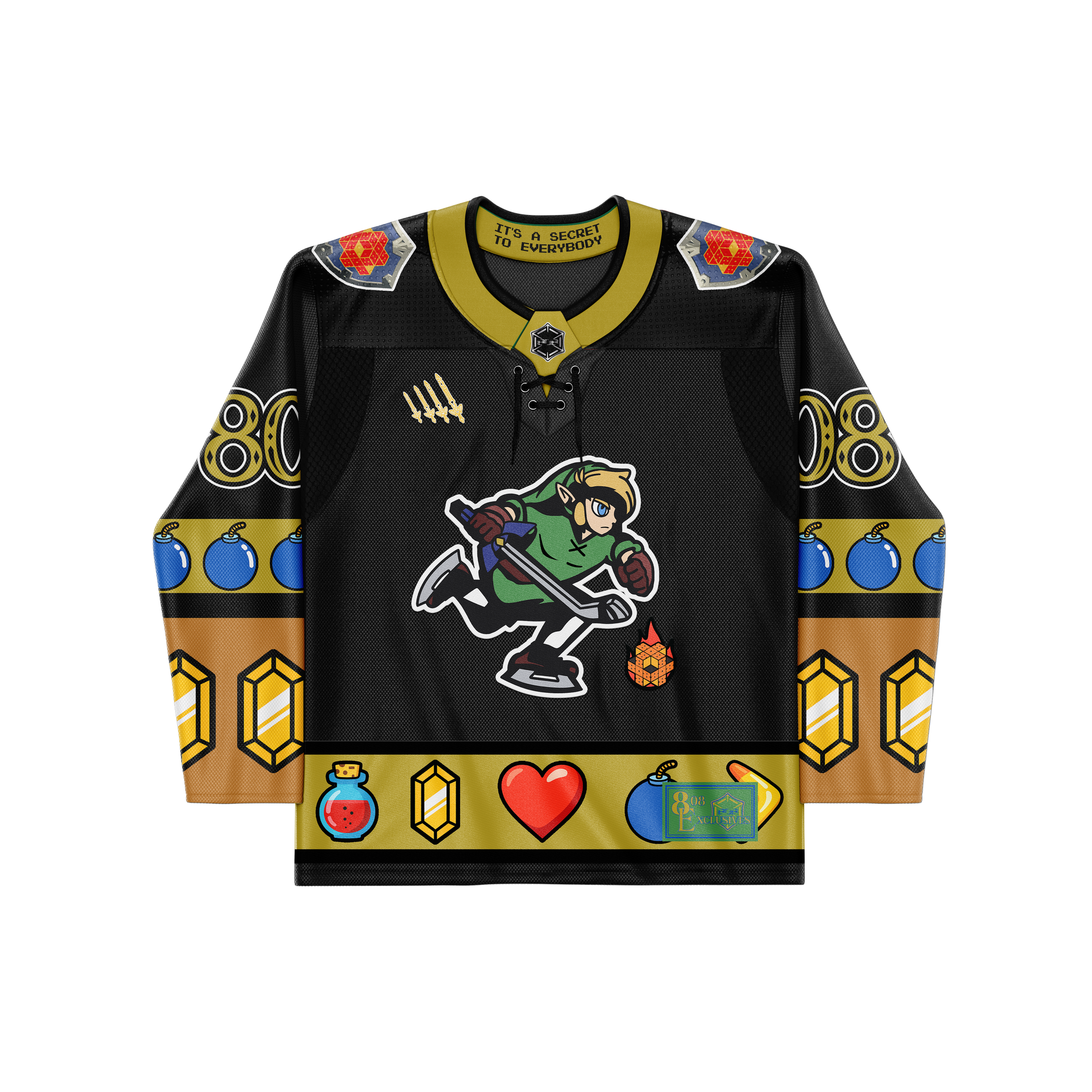 *新作アイテム22'* Hockey Instructions Tee TYPICAL Licensed Link 808 Hockey - LE 100 – Elev808designs