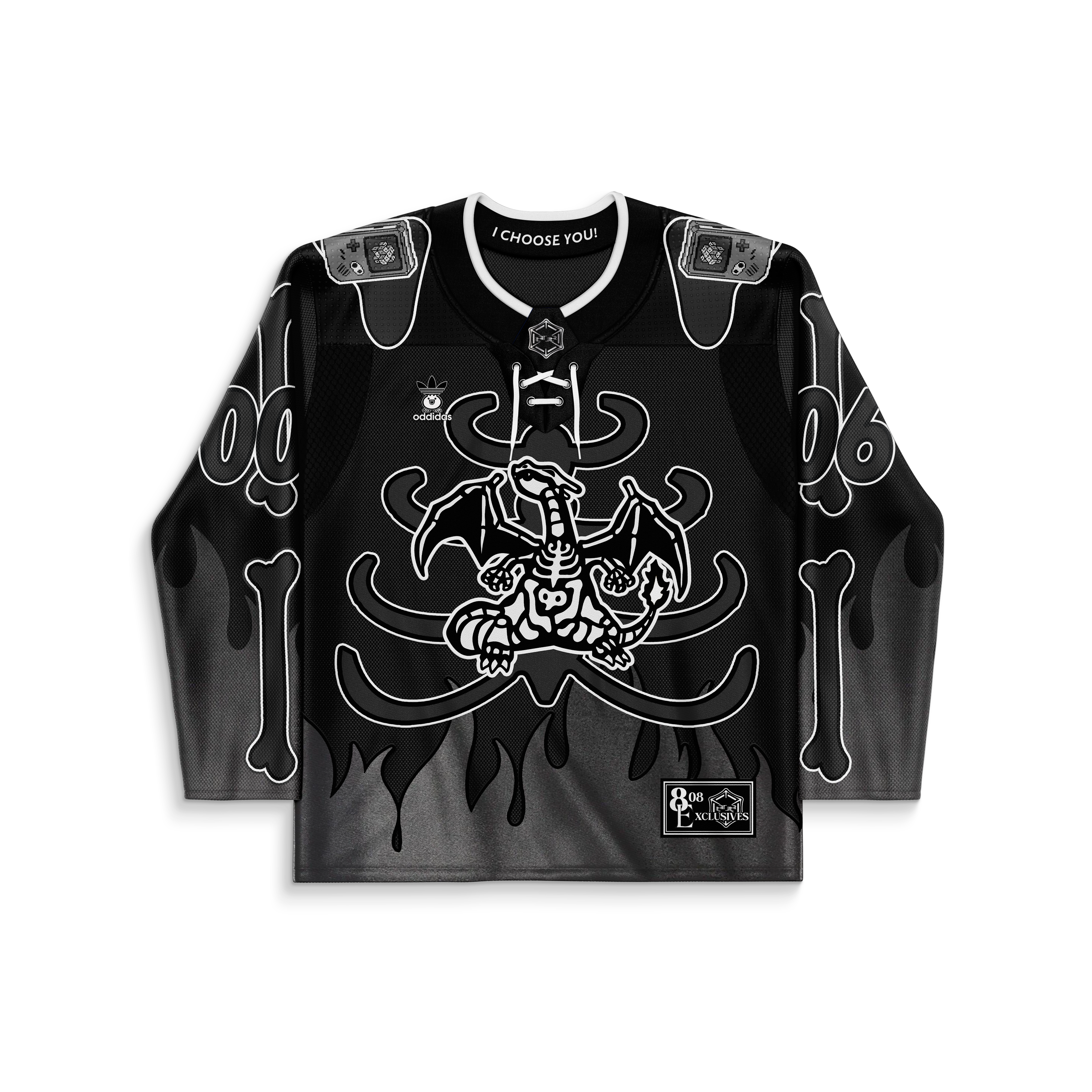 Skelezard Hockey: Skull Silver Edition - LE 100