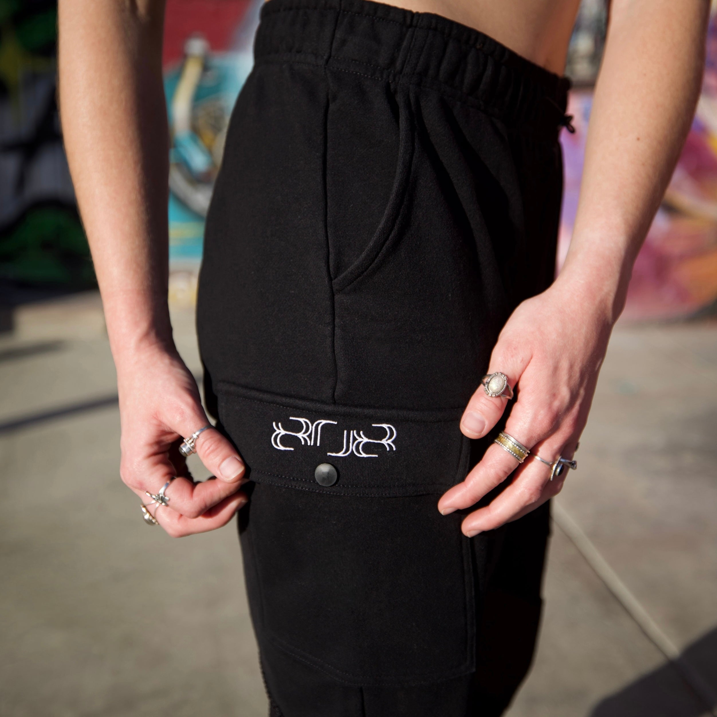 CARGO JOGGERS WITH MESH PANELS