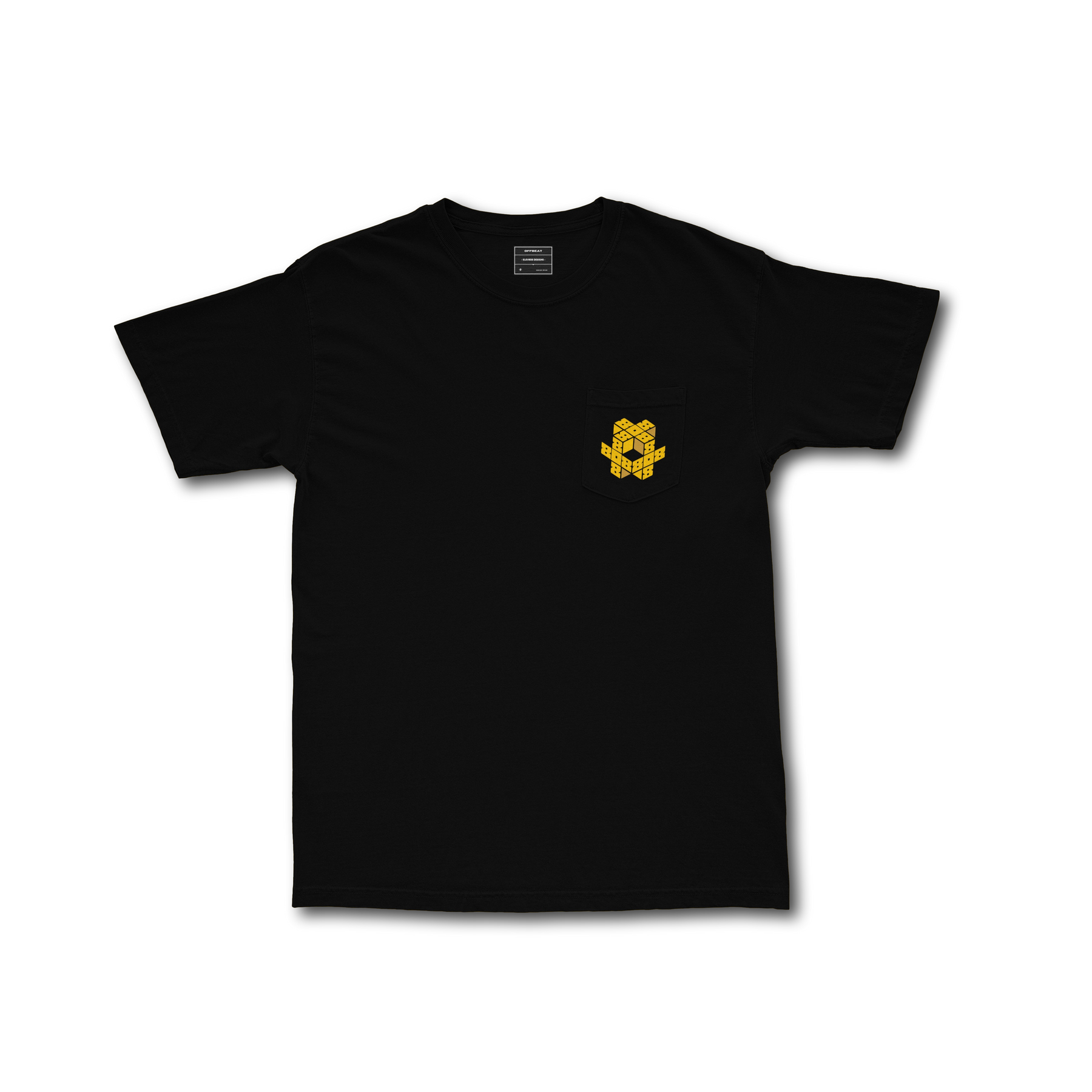 Elev808 Black + Gold Topo T-Shirt (pre-sale)