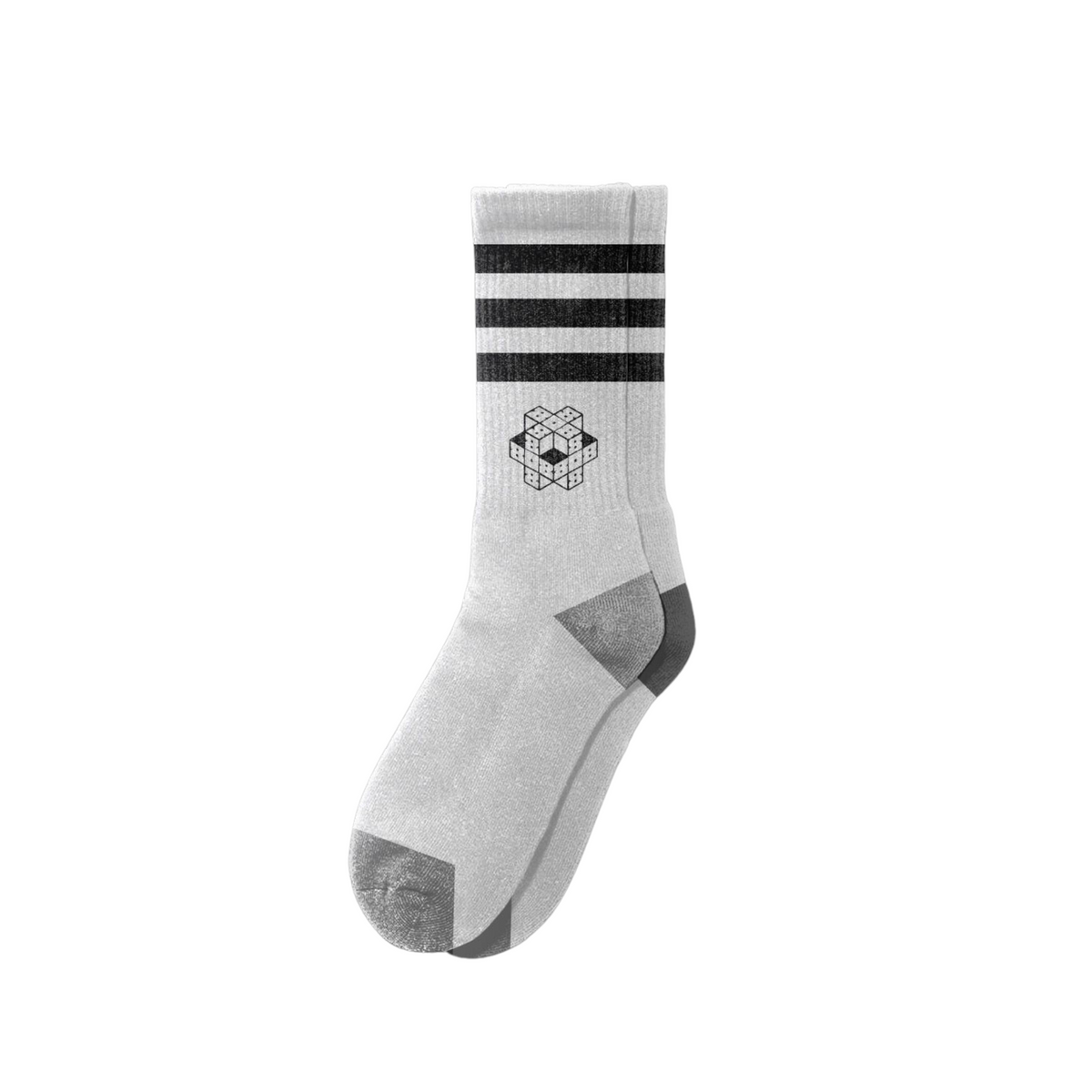 808 White Crew socks (pre-sale)