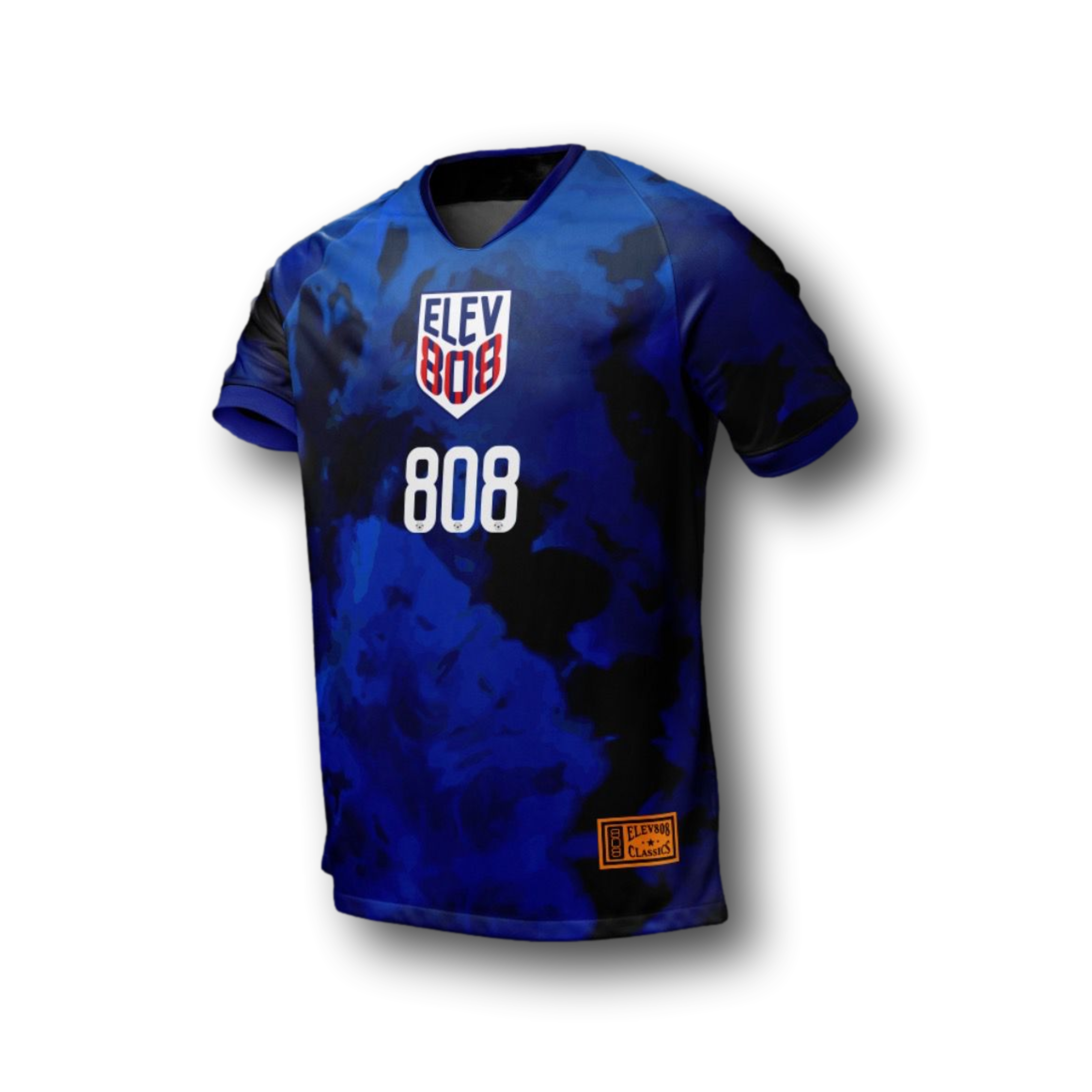 USA 808 Blue and Black Soccer Jersey