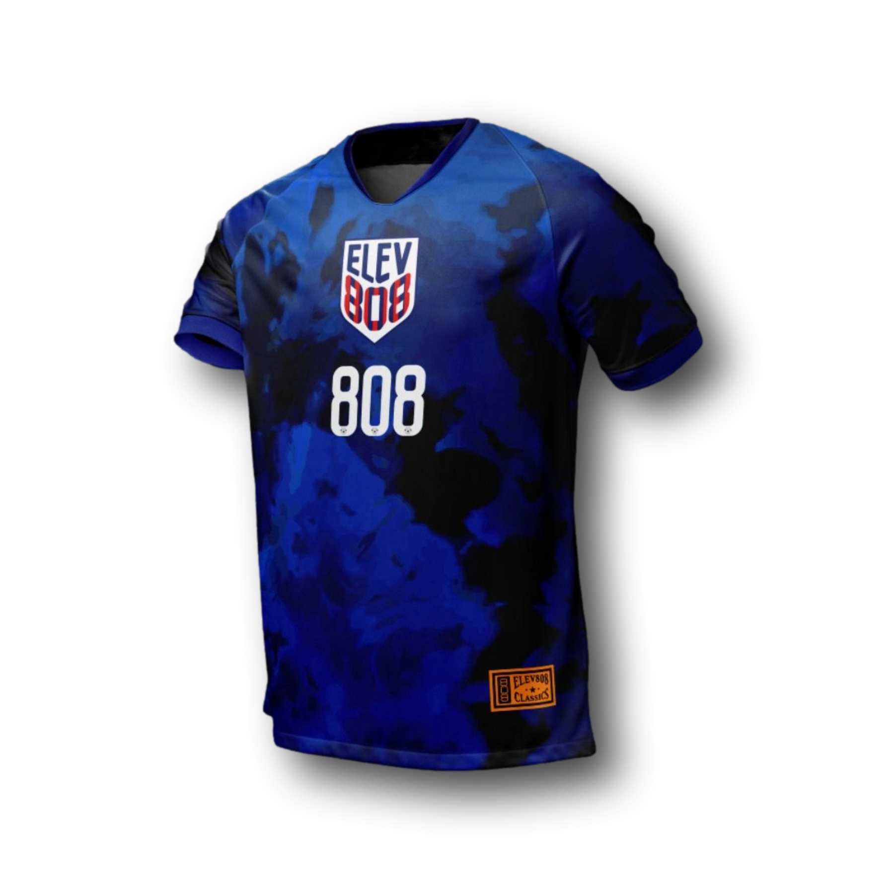 USA 808 Blue and Black Soccer Jersey