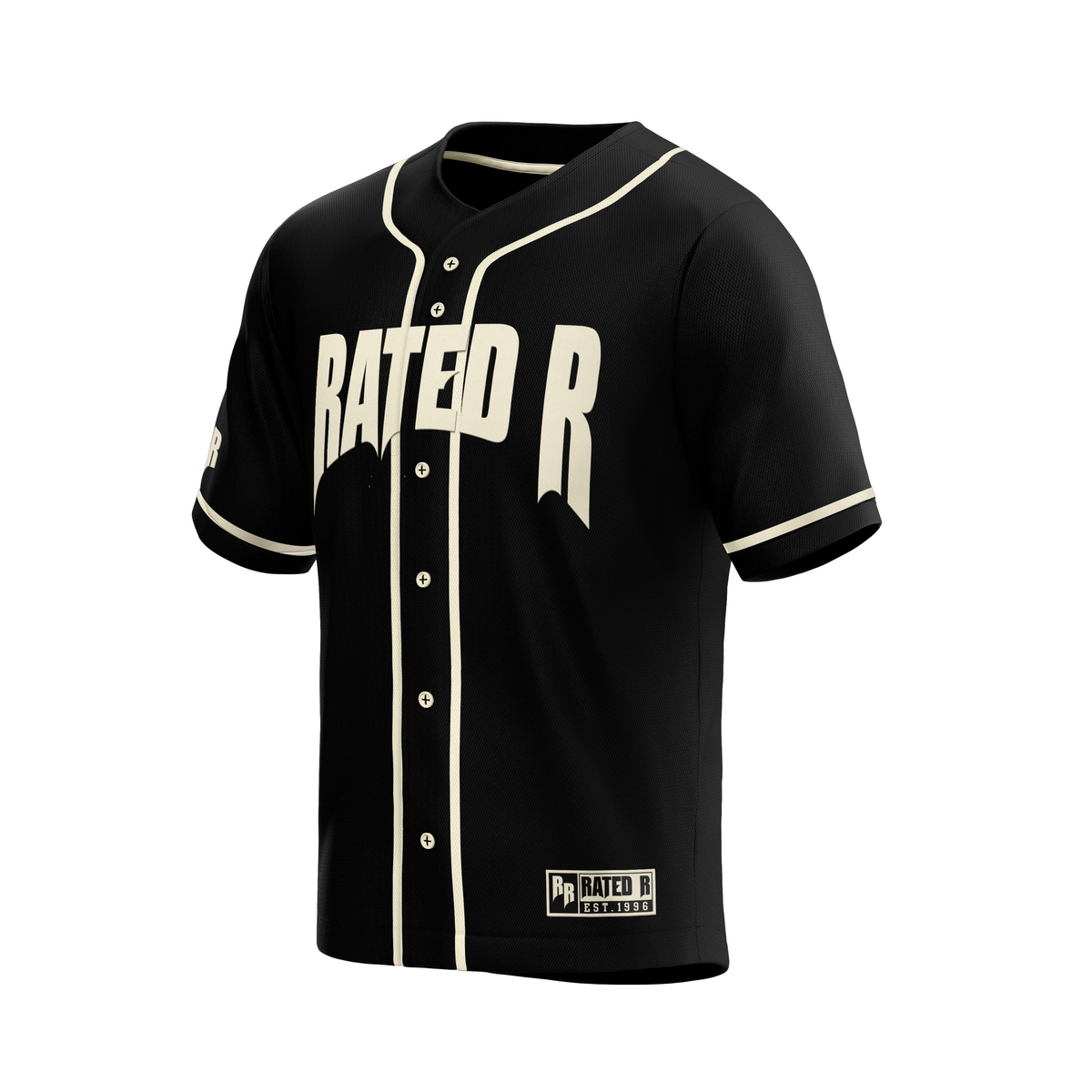 RATED R BASEBALL JERSEY
