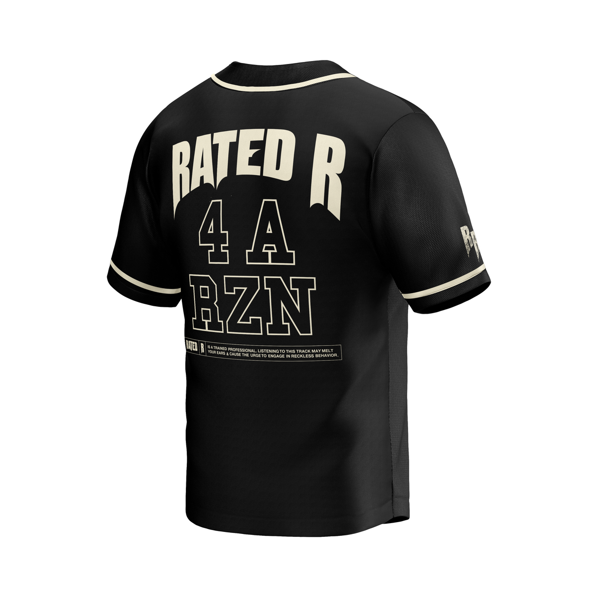 RATED R BASEBALL JERSEY