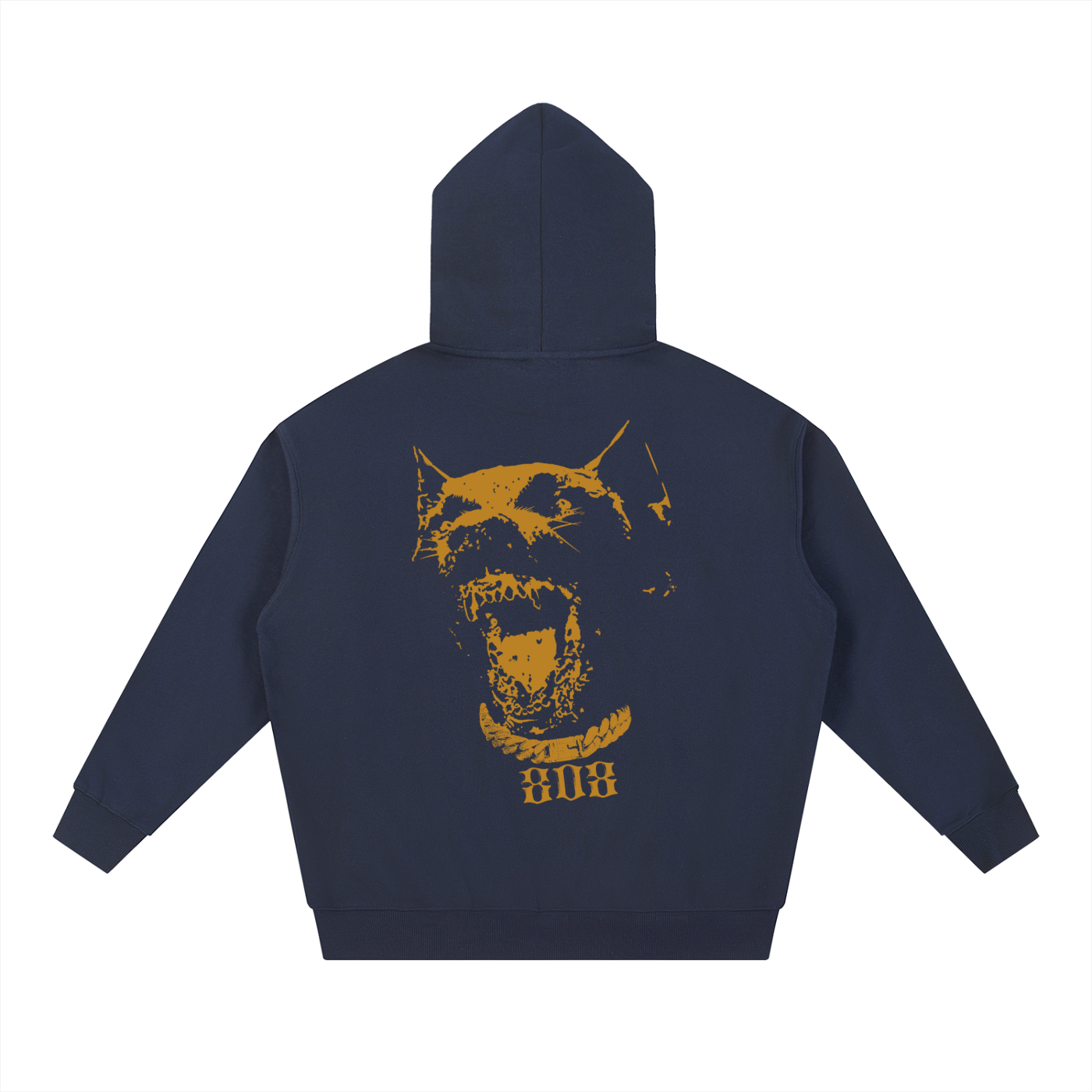 808 Dog Gold Hoodie