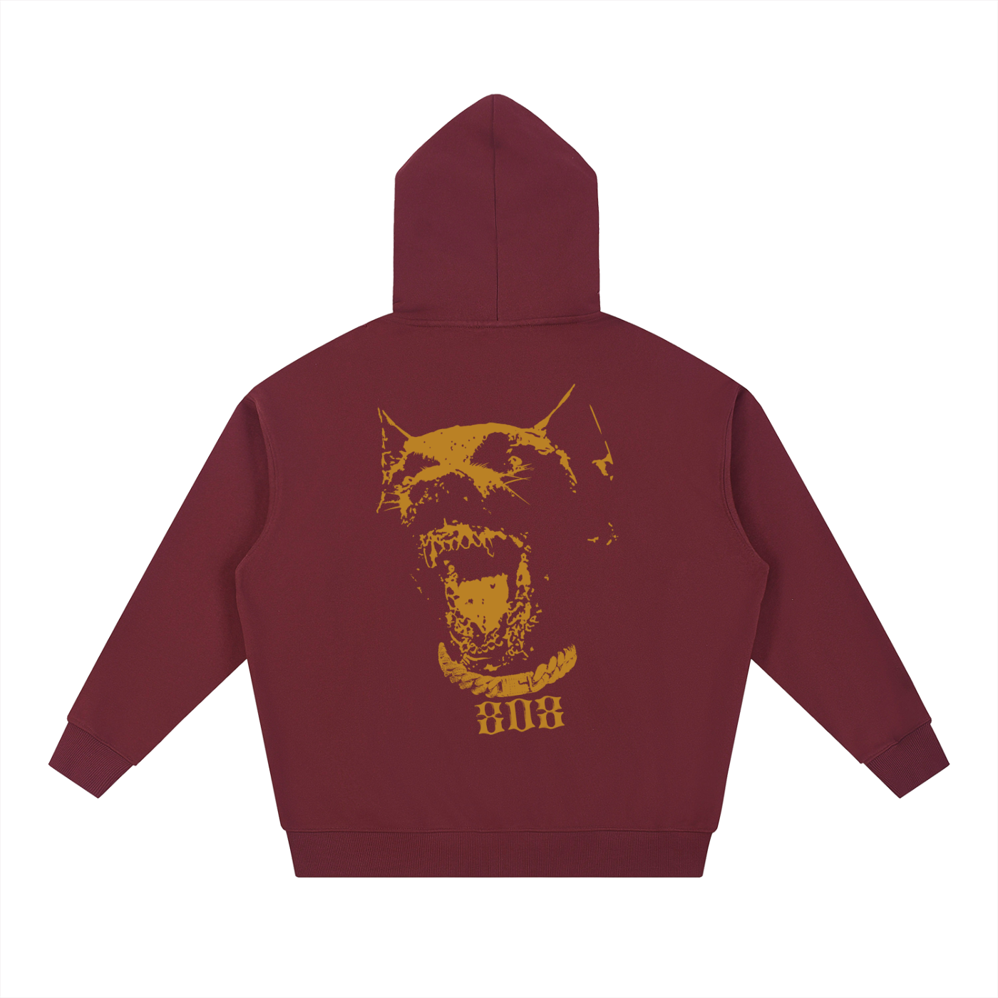 808 Dog Gold Hoodie