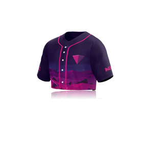 INZO CROP TOP BASEBALL JERSEY LE